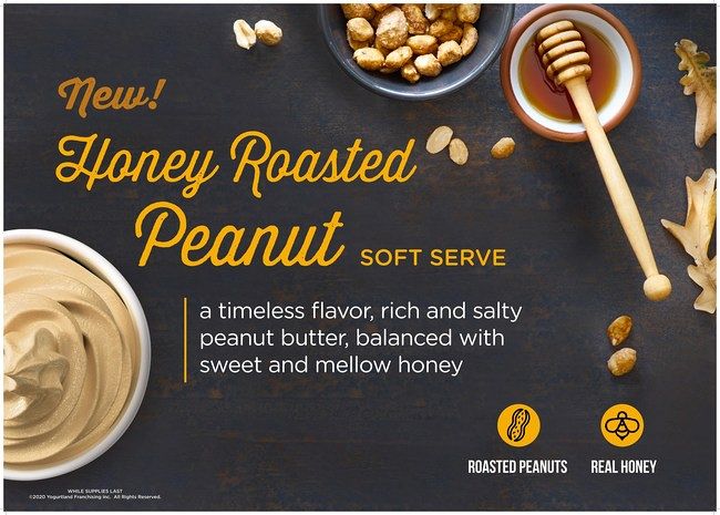 Yogurtland Celebrates Fall With New Honey Roasted Peanut Flavor