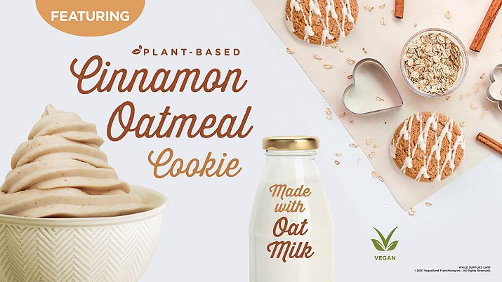 Yogurtland Launches Brand's First Ever Oat Milk Flavor