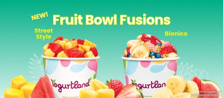 Yogurtland Debuts Refreshing New Summer Line-up: Fruit Bowl Fusions And Acai Bowls